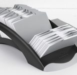DURABLE Adresskartei Telindex desk, schwarz