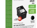 KMP Druckerpatrone H24 schwarz kompatibel zu HP 338 (C8765E)
