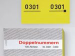 WOLF & APPENZELLER Doppelnummernblöcke 0001-0100, 0101-0200, 0201-0300, 0301-0400, 0401-0500