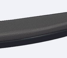 Fellowes Tastatur-Handballenauflage Premium Gel höhenverstellbar schwarz