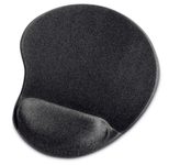 Hama Mousepad mit Handgelenkauflage Ergonomic Mini schwarz