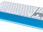 LEITZ Tastatur-Handballenauflage Ergo WOW blau, weiß