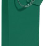 SIGEL Geschenktüte für Flaschen grün, 10,0 x 35,0 cm