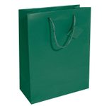 SIGEL Geschenktaschen grün, 26,0 x 33,0 cm