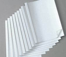 LMG Thermo-Bindemappen-Set weiß Karton für 5 - 15/ 15 - 20/ 20 - 30/ 30 - 40 Blatt