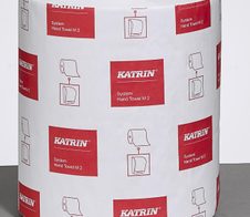 KATRIN Handtuchrollen 2-lagig hochweiß