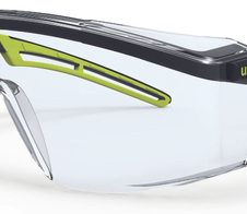 uvex Schutzbrille astrospec 2.0 schwarz, lime