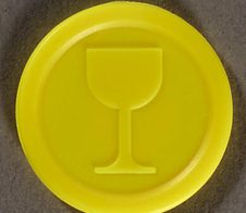 WOLF & APPENZELLER Getränke Wertchips gelb