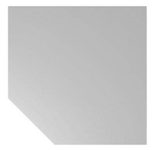 HAMMERBACHER Verbindungsplatte VXBT12/5/S lichtgrau