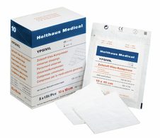 Holthaus Medical Kompressen 10 cm x 10 cm weiß