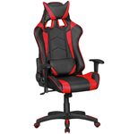 AMSTYLE Gamingstuhl schwarz/rot