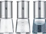 WMF De Luxe Salz- und Pfeffermühlen-Set 6 cm transparent/silber