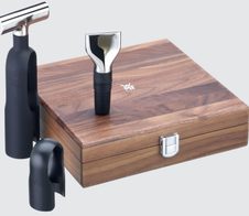WMF Baric Sommelier-Set silber, schwarz