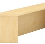 HAMMERBACHER Thekenaufsatz VWB90/3 ahorn