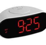 TFA® digitaler Funkwecker 60.2505 silber