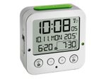 TFA® digitaler Funkwecker 60.2528.54 BINGO silber