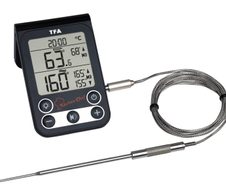 TFA® KÜCHEN-CHEF 14.1512.01 Fleischthermometer schwarz