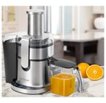 ProfiCook PC-AE 1156 Entsafter silber
