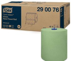 TORK Handtuchrollen 2-lagig grün