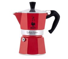 Bialetti Moka Express - rot - Aluminium - für 6 Tassen