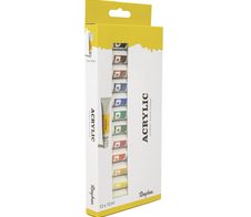 Rayher Acrylfarben farbsortiert