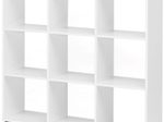 WOHNLING Regal ZARA 9 Fächer weiß