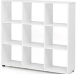 WOHNLING Regal ZARA 9 Fächer weiß