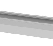 HAMMERBACHER KC12 Kabelwanne 86,2 cm silber