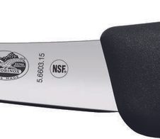 VICTORINOX Ausbeinmesser Fibrox Safety Grip silber, schwarz