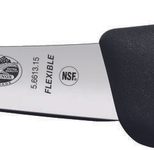 VICTORINOX Ausbeinmesser Fibrox silber, schwarz