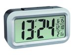 TFA® digitaler Funkwecker LUMIO PLUS schwarz/silber