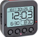 TFA® digitaler Funkwecker BINGO 2.0 schwarz