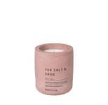 blomus SEA SALT & SAGE Duftkerze 8 cm rosa