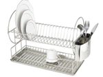 Maximex Exclusiv Duo Geschirrabtropfständer silber