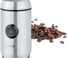 SEVERIN KM 3879 Kaffeemühle silber