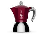 Bialetti Moka Induktion - Espressokocher mit Bi-Layer-Kessel - rot - für 6 Tassen