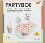 folia Herze Party-Set mehrfarbig