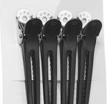 Haarabteilklammern schwarz P60