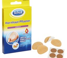 Scholl Hornhautpflaster beige