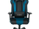DXRacer King Serie OH-KA99-NB Gaming-Stuhl - Plus / XL - EPU Kunstleder - schwarz/blau