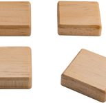 SIGEL Magnete 3,3 x 3,3 cm, quadratisch, braun