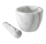 WESTMARK Marmor Mörser 10.2 cm weiß/grau