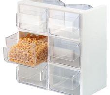 WESTMARK Venezia Küchenschütten 6x 1,0 l weiß