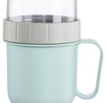 xavax® Müslibecher To Go Speisebehälter 8.7 cm 0,7 l pastellblau