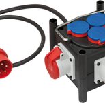 brennenstuhl Starkstromverteiler 3xCEE, 3xSchuko 1 m