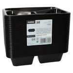 STARPAK Einweg-Menüschalen 1,095 l schwarz
