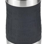 Milu Isolierbecher-Set to go (3-ltg.) - 370 ml - schwarz