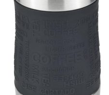 Milu Isolierbecher-Set to go (3-ltg.) - 370 ml - schwarz