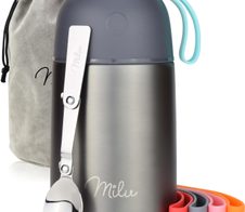 Milu Isolier-Speisebehälter 10.5 cm 650,0 ml grau