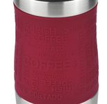 Milu Isolierbecher-Set to go (3-ltg.) - 370 ml - rot